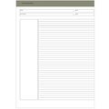 Officespace 8.5 x 11 in. Premium Writing Pad - 50 Per Pack - Case of 50 OF1324076